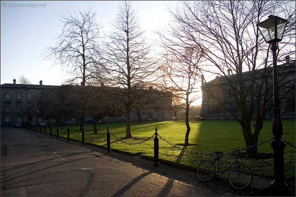 14.01.2007, Trinity College, Dublin, 9 o'clock