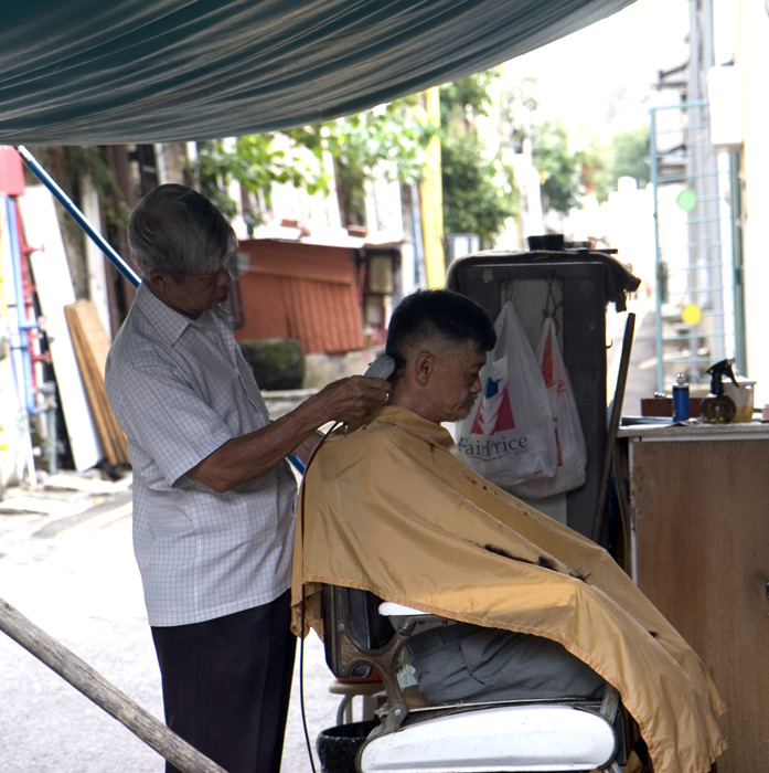 Backstreet barber